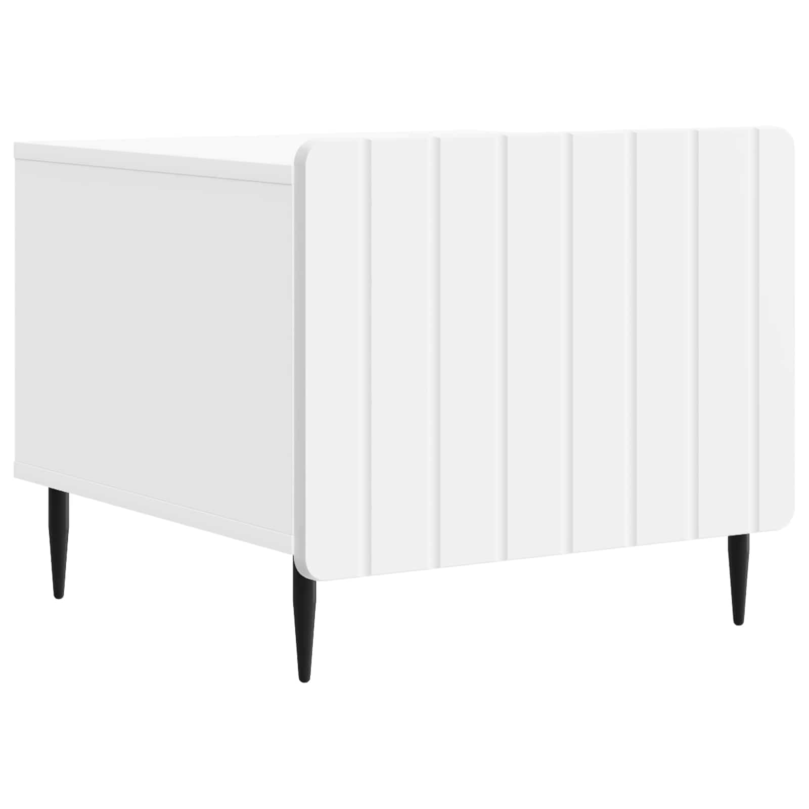 Mesa de centro branco 49 x 50 x 42 cm derivados de madeira