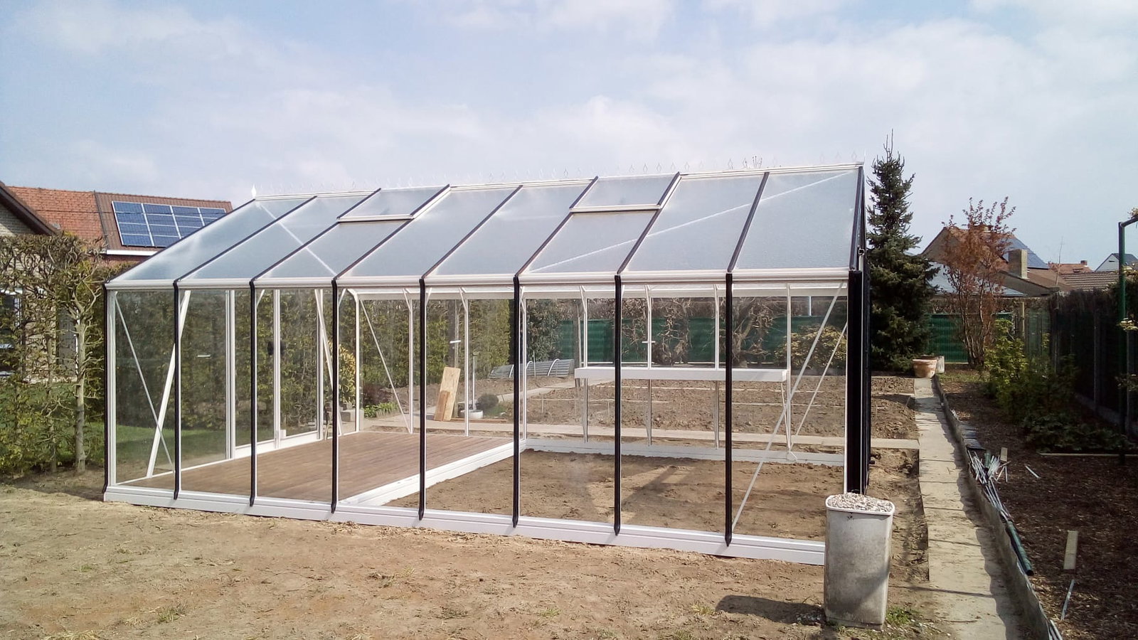 Estufa de Vidro Helix – 18,14 m²