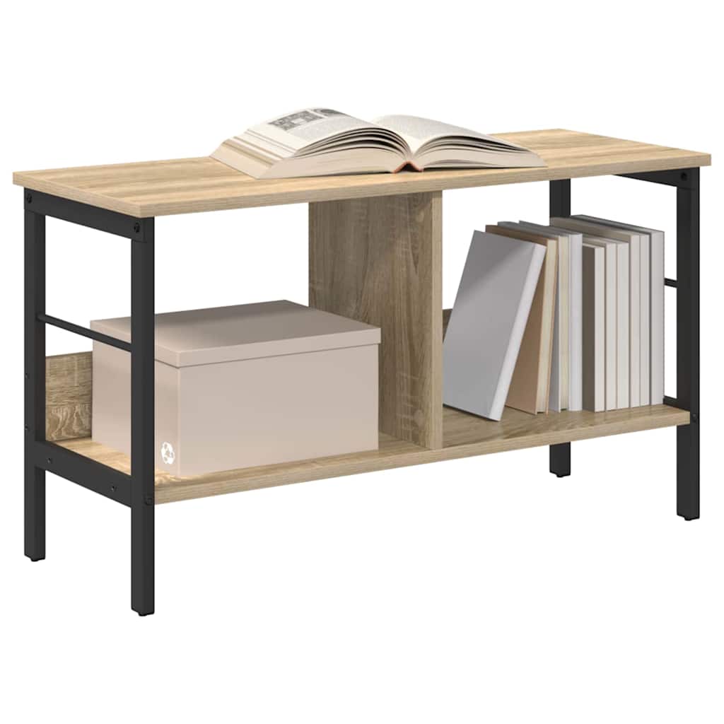 Estante 2 níveis 82 x 32 x 47 cm derivados de madeira