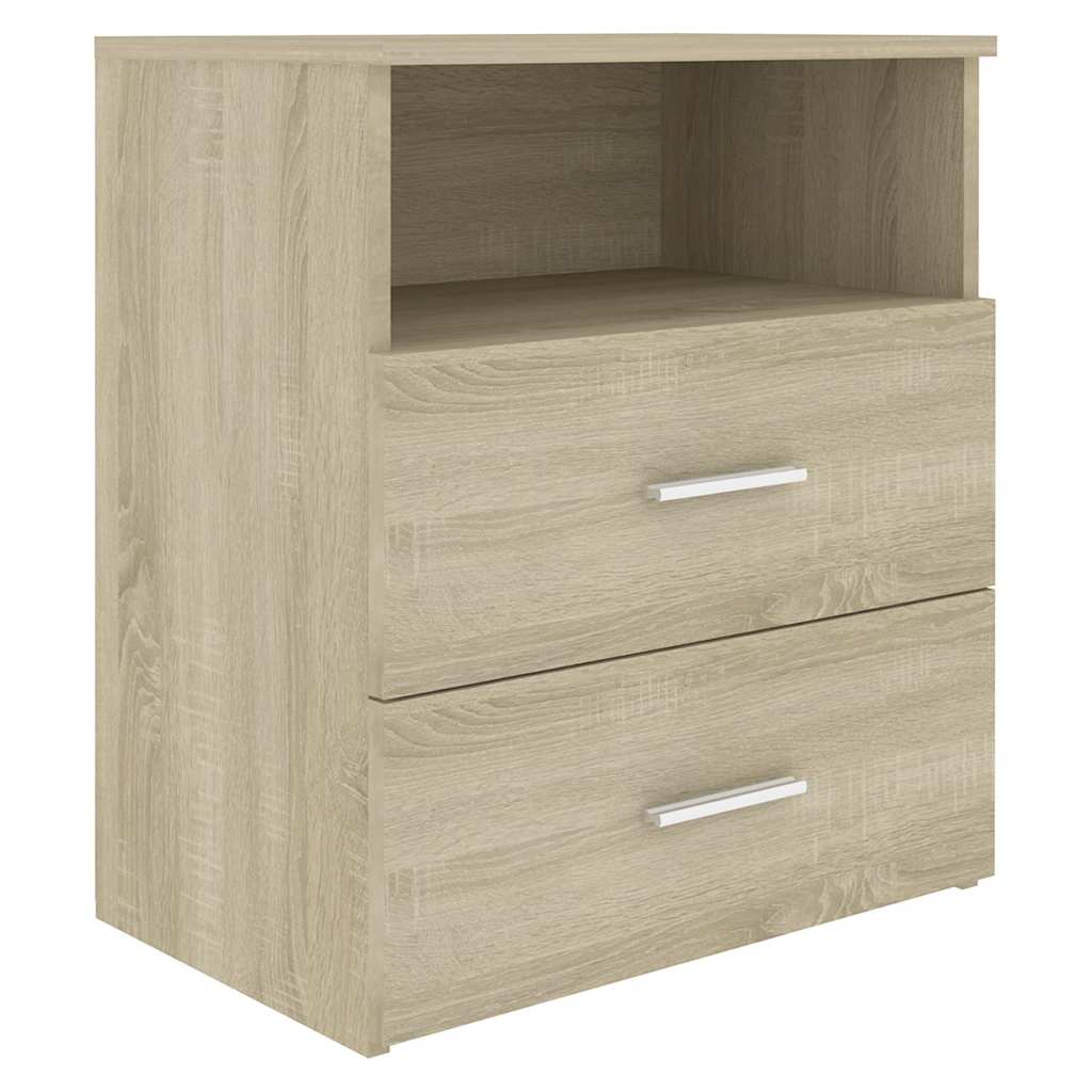 Mesa de cabeceira 50x32x60 cm cor carvalho sonoma