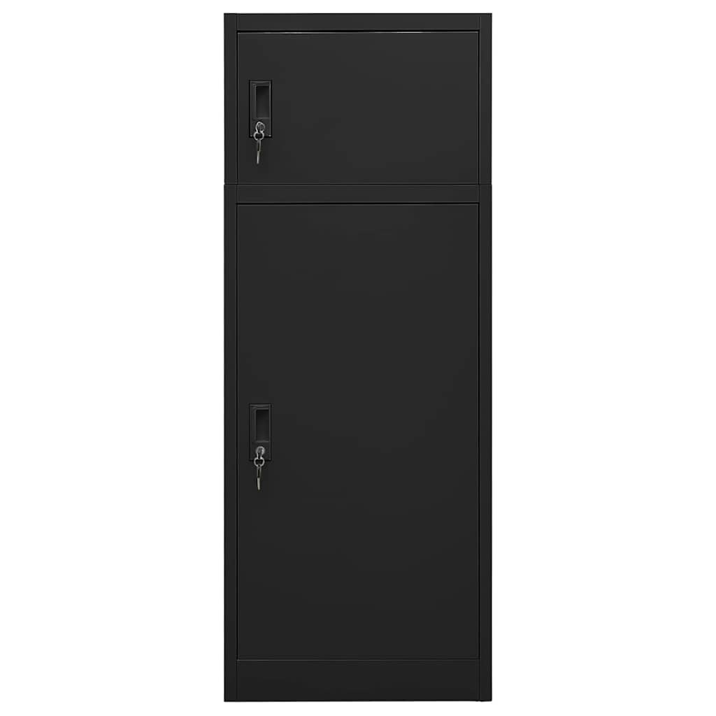 Armário para selas 53x53x140 cm aço preto