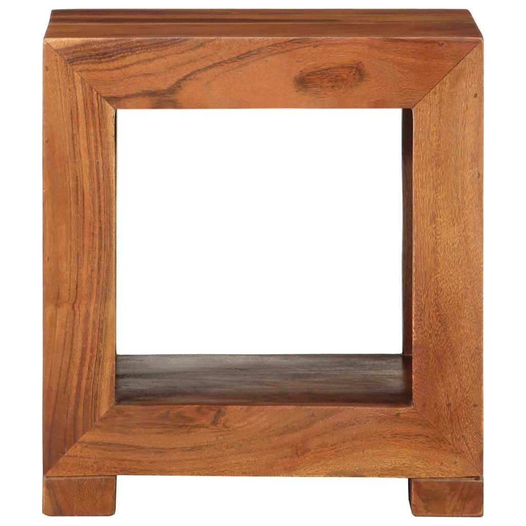 Mesa de apoio 37x29x40 cm madeira de acácia maciça