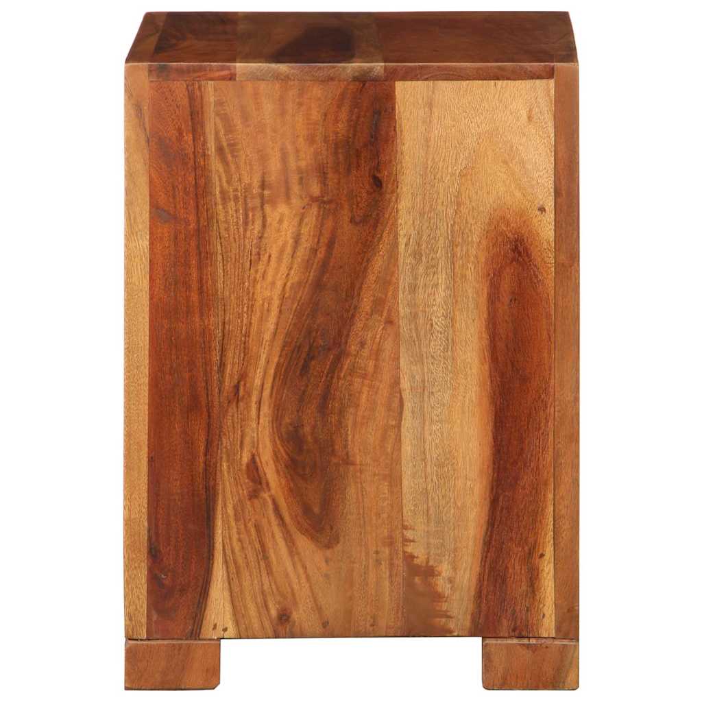 Mesa de apoio 37x29x40 cm madeira de acácia maciça