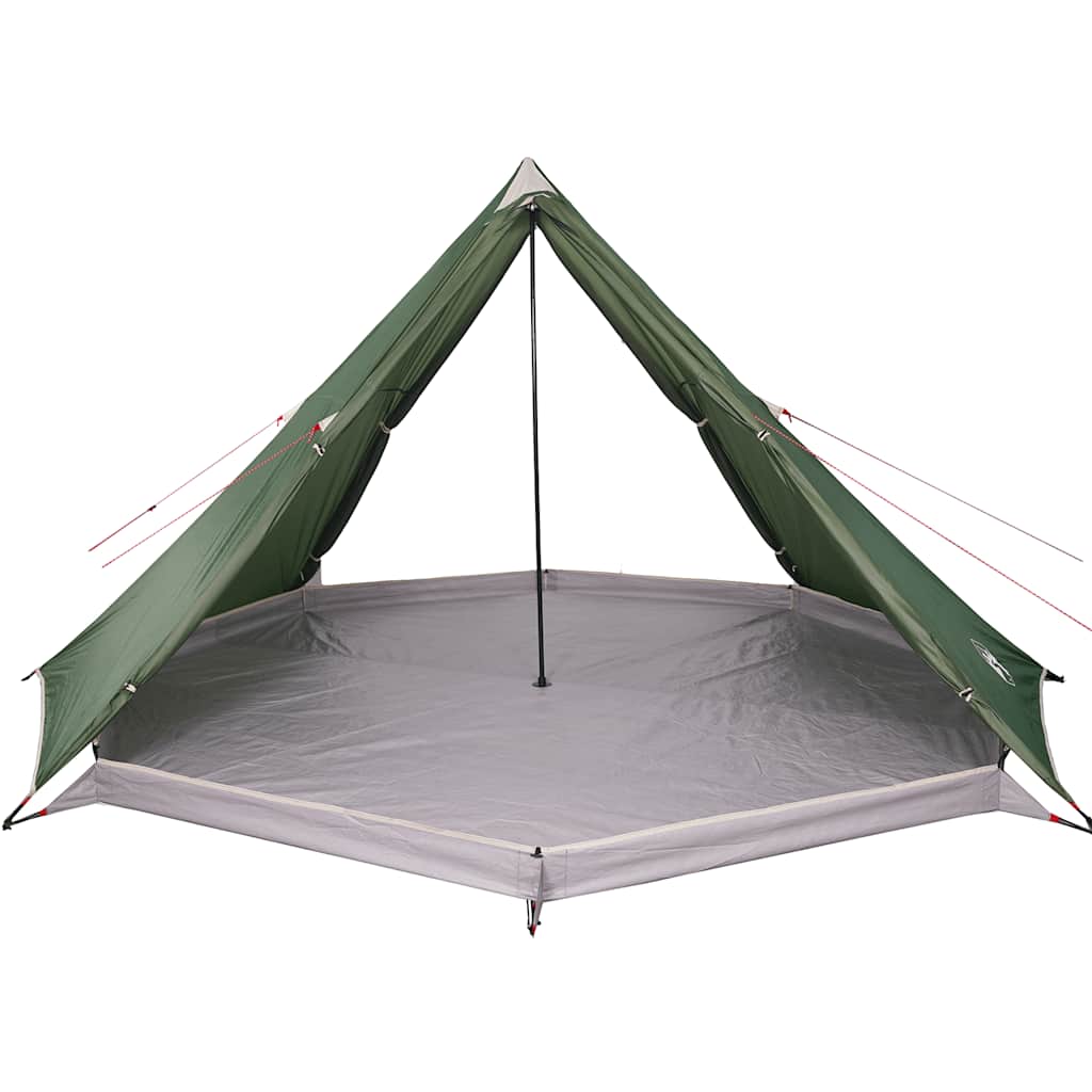 Tenda familiar tipi para 8 pessoas impermeável verde