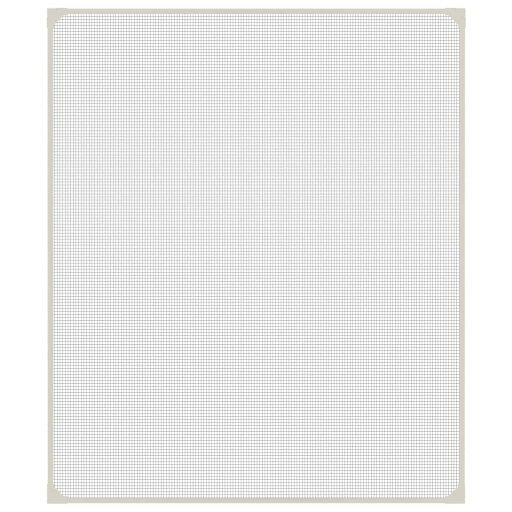 Tela anti-insetos magnética para janela 100x120 cm branco