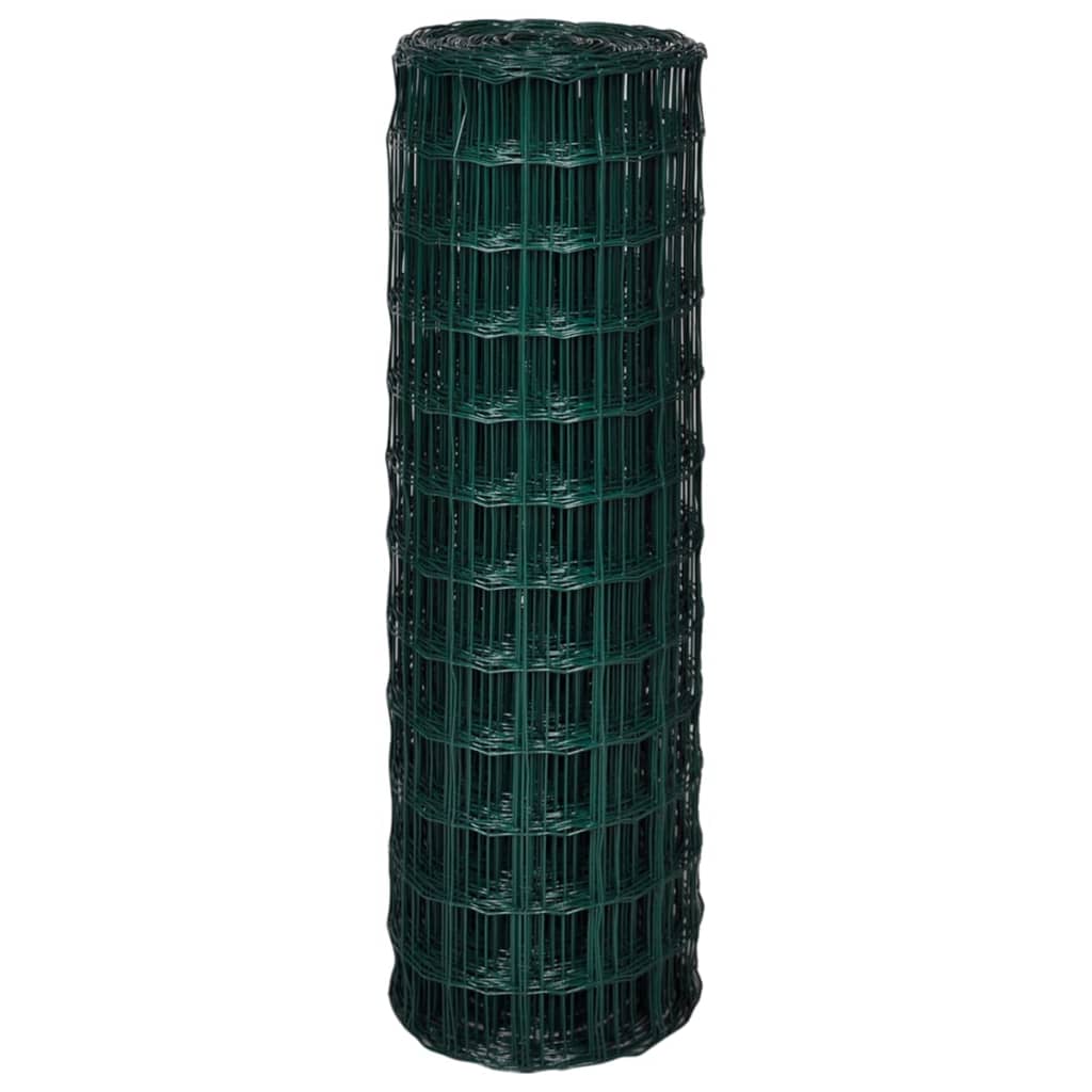 Cerca 25 x 1,2 m aço verde