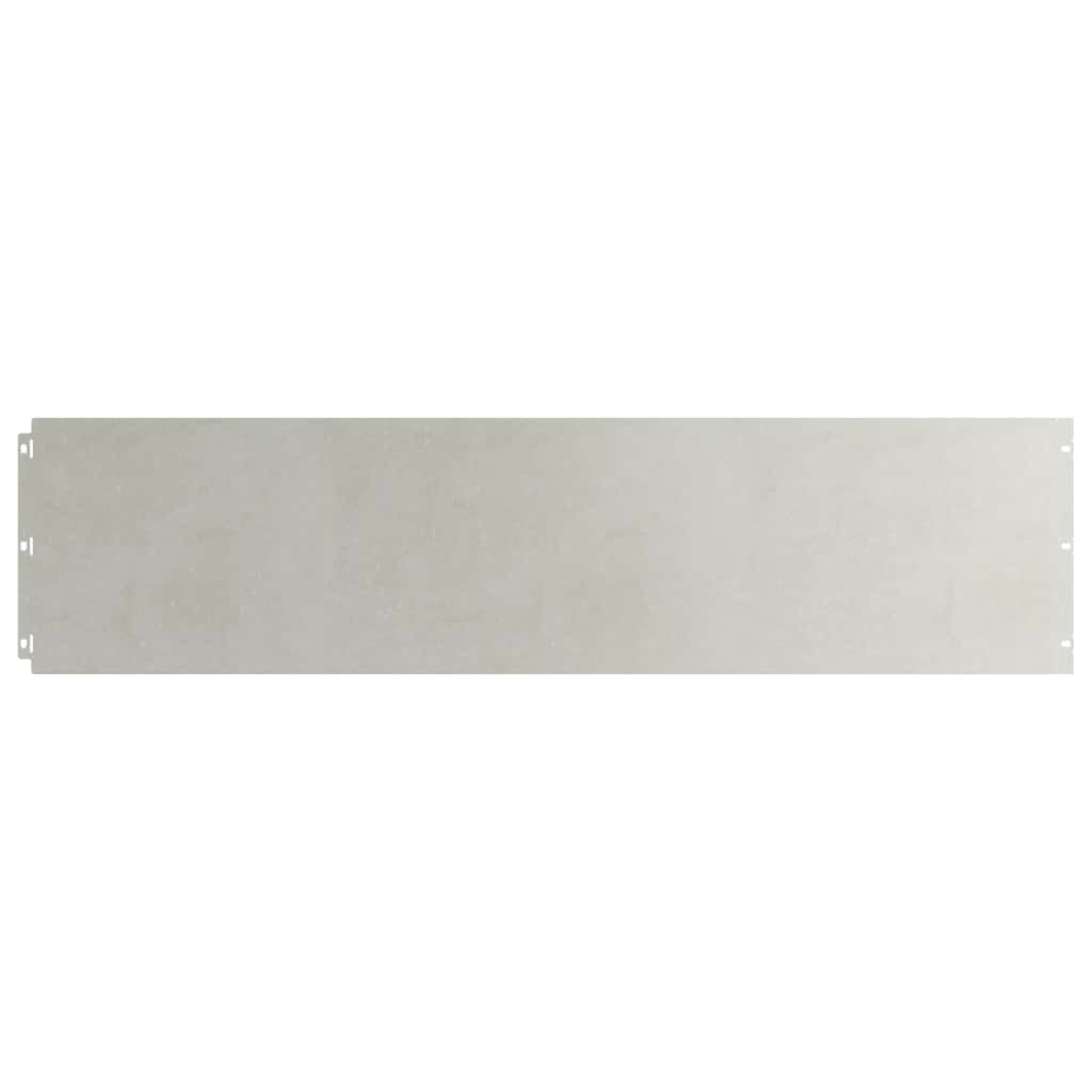 Orlas de relva 20 pcs 25x103 cm aço inoxidável