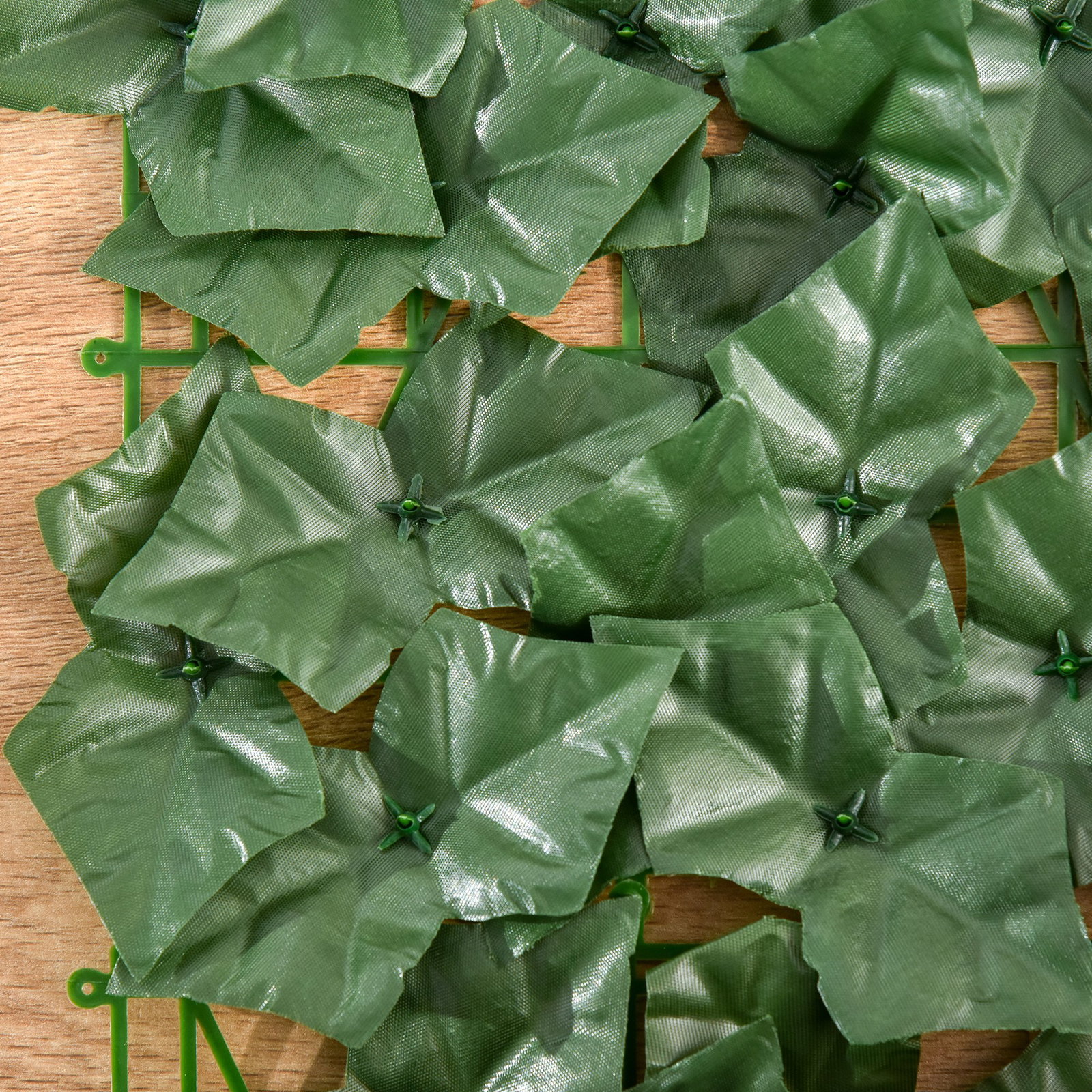 Vedação Artificial em Rolo 3m Vedação de Privacidade para Balcão Jardim Exterior Planta Decorativa de Parede PE Verde
