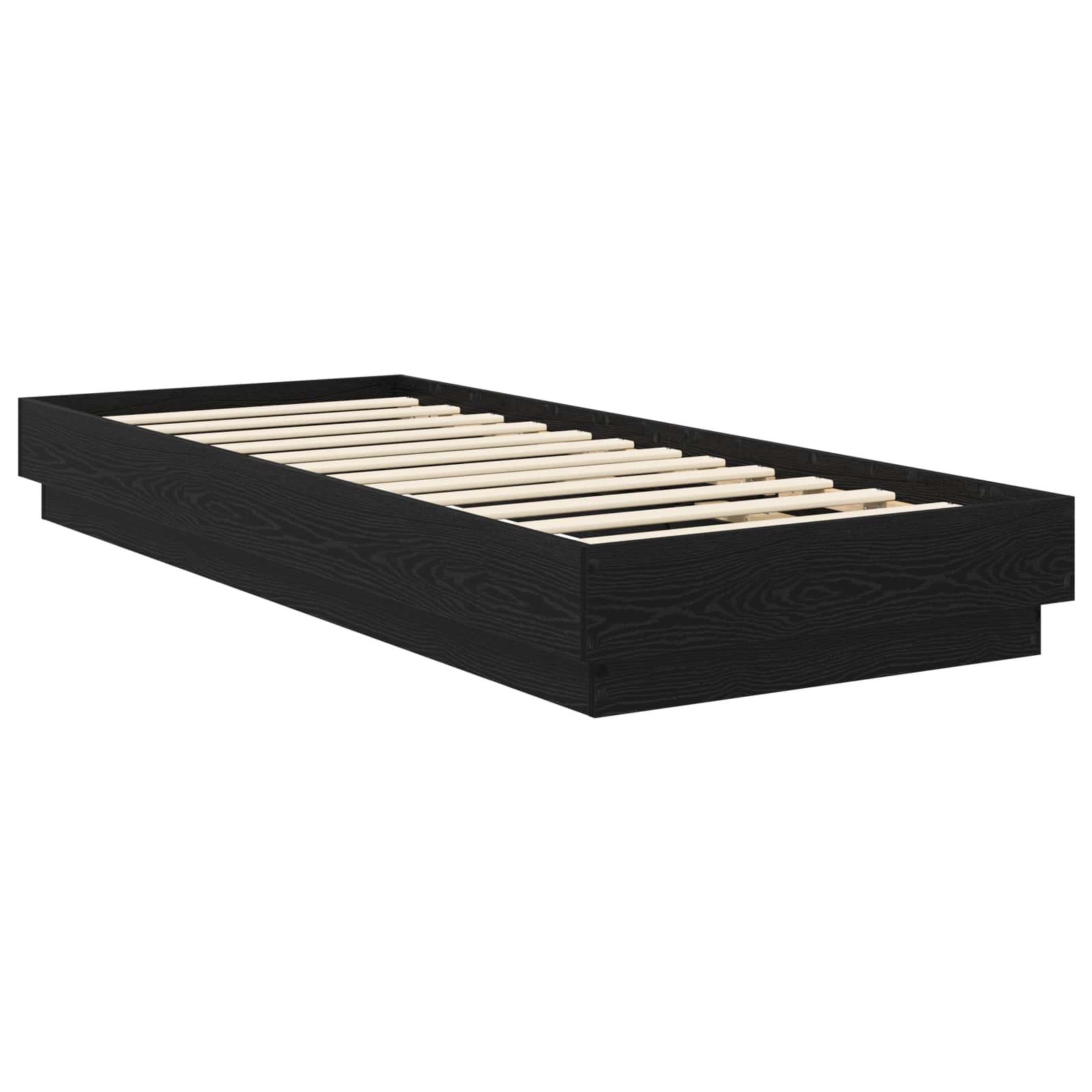 Estrado de cama carvalho preto 80 x 200 cm derivados de madeira