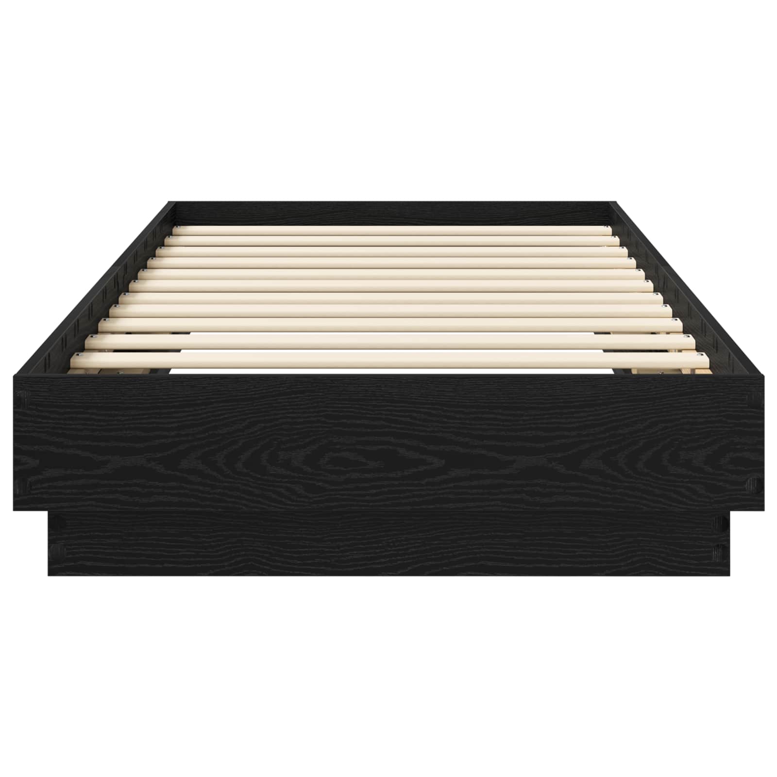 Estrado de cama carvalho preto 80 x 200 cm derivados de madeira