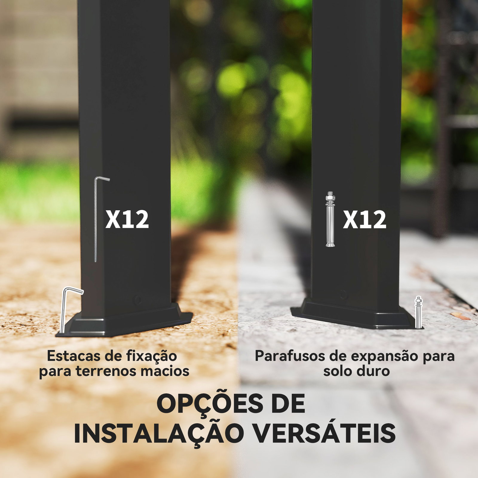 Pérgola de jardim de alumínio 3x3 m com teto retrátil e lateral enrolável upf30+ pérgola para exterior cinzento