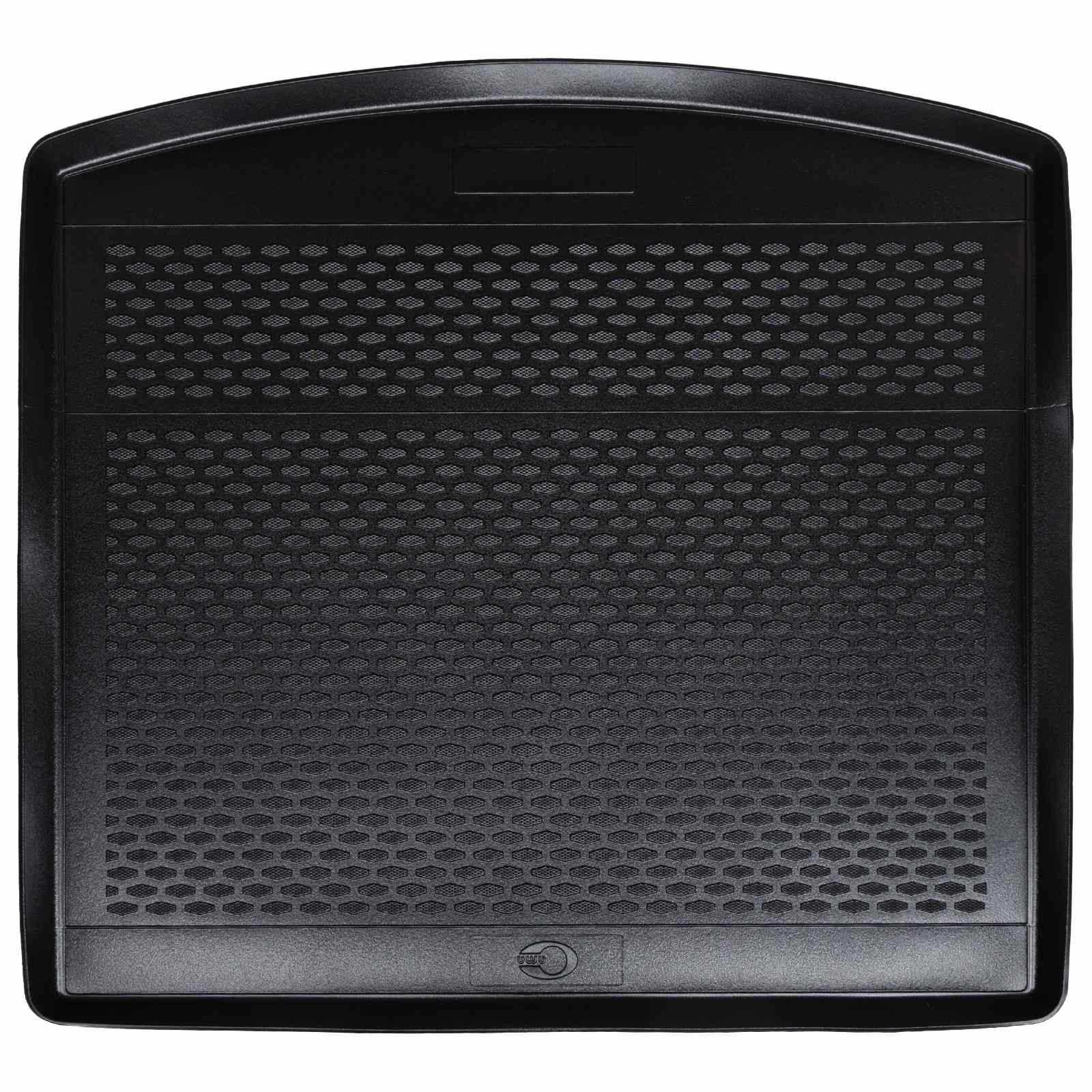 Tapete do porta-malas preto adequado para vw para touran 2015-