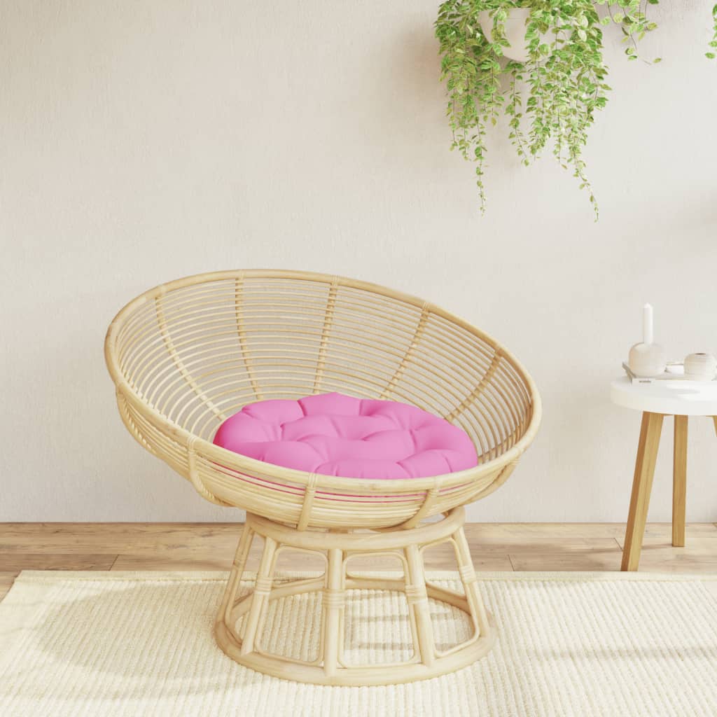 Almofadão redondo ø 60 x11 cm tecido oxford rosa