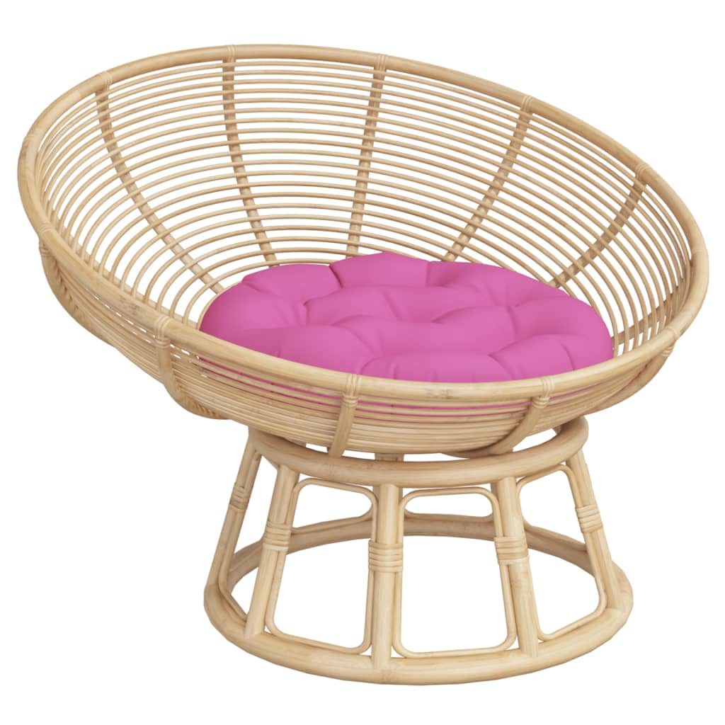 Almofadão redondo ø 60 x11 cm tecido oxford rosa