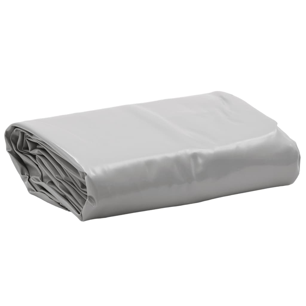 Lona 5x8 m 650 g/m² cinzento