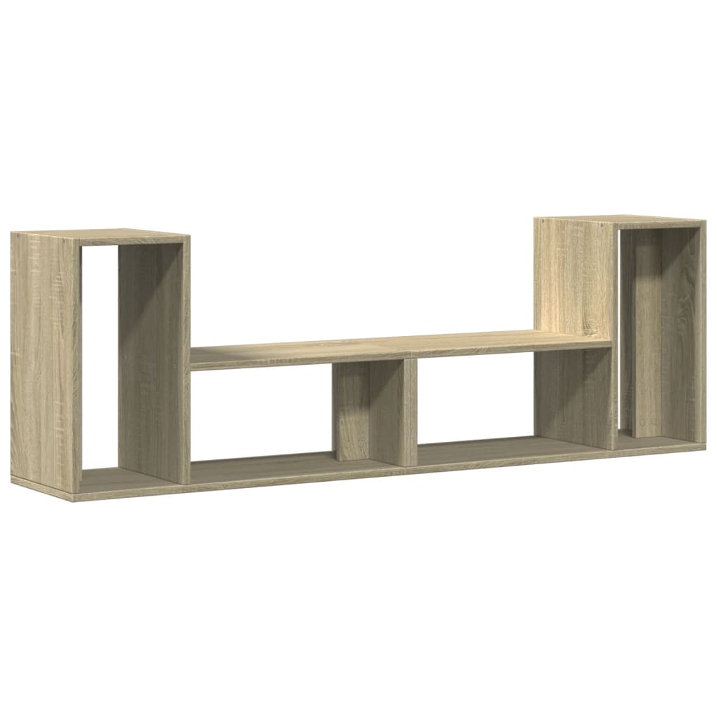 Móveis TV 2 pcs 75x30x50 cm derivados madeira carvalho sonoma