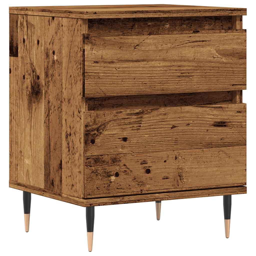Mesa de cabeceira 40x35x50 cm derivados madeira madeira velha