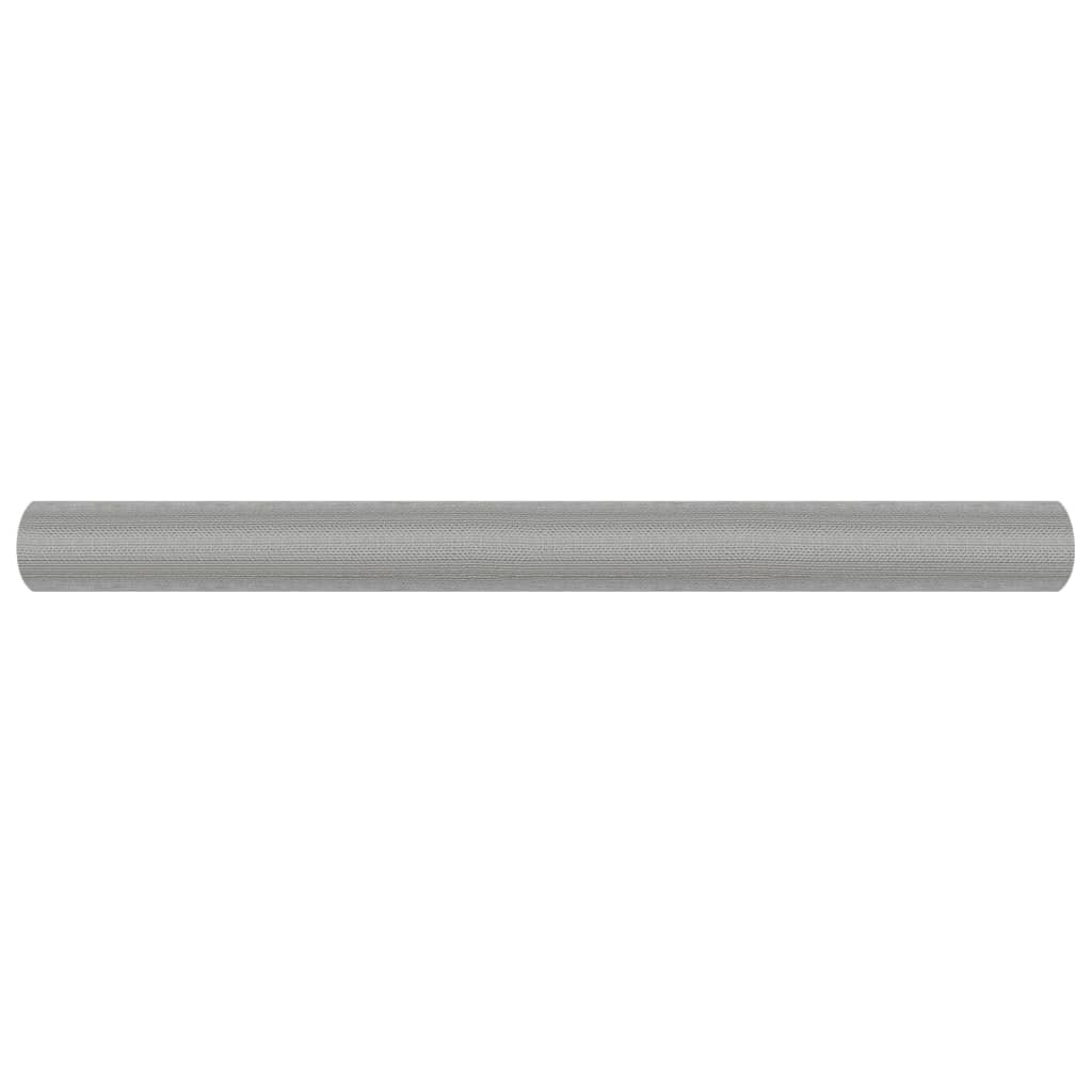 Rede de malha 80x500 cm aço inoxidável prateado