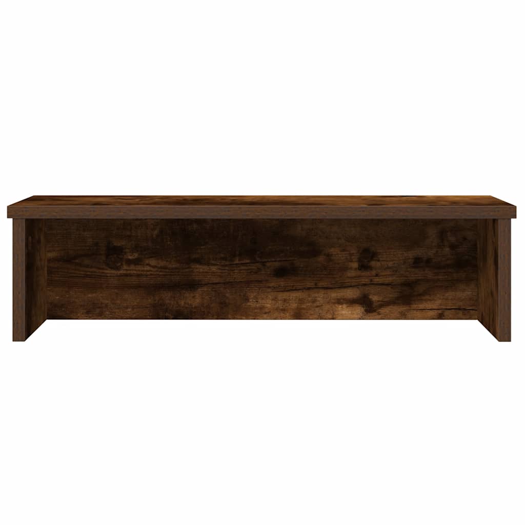 Racks de cozinha empilhável 2 pcs carvalho defumado 60x15x16 cm