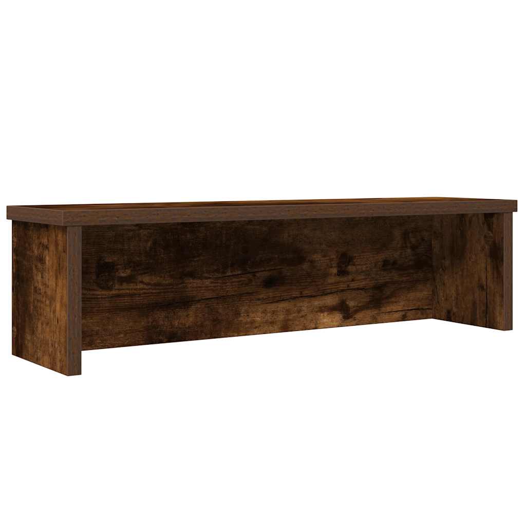 Racks de cozinha empilhável 2 pcs carvalho defumado 60x15x16 cm
