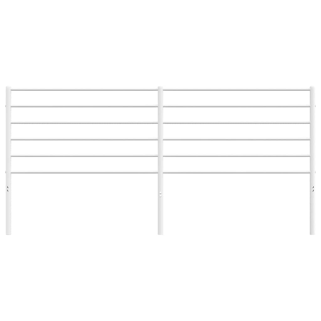 Cabeceira de substituição 180 cm metal branco