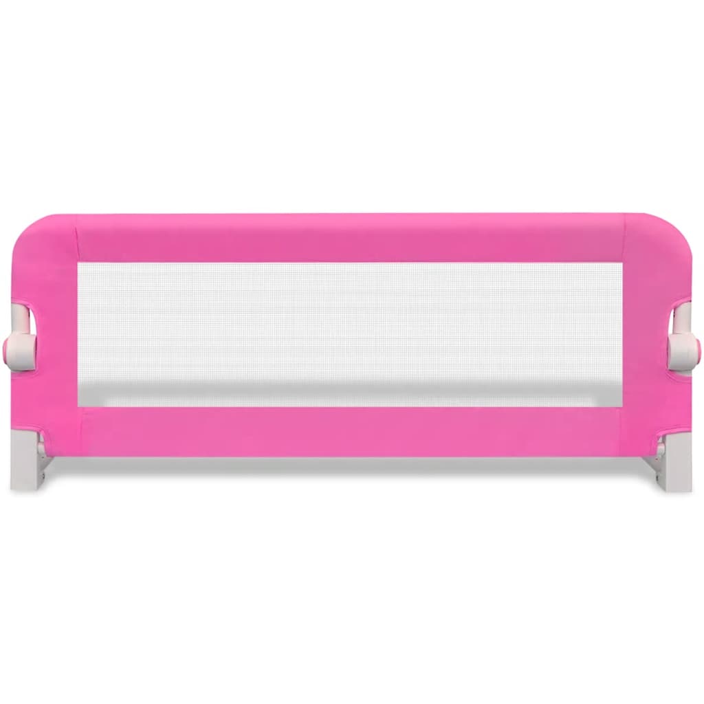 Toddler barra de segurança para cama 102 x 42 cm rosa
