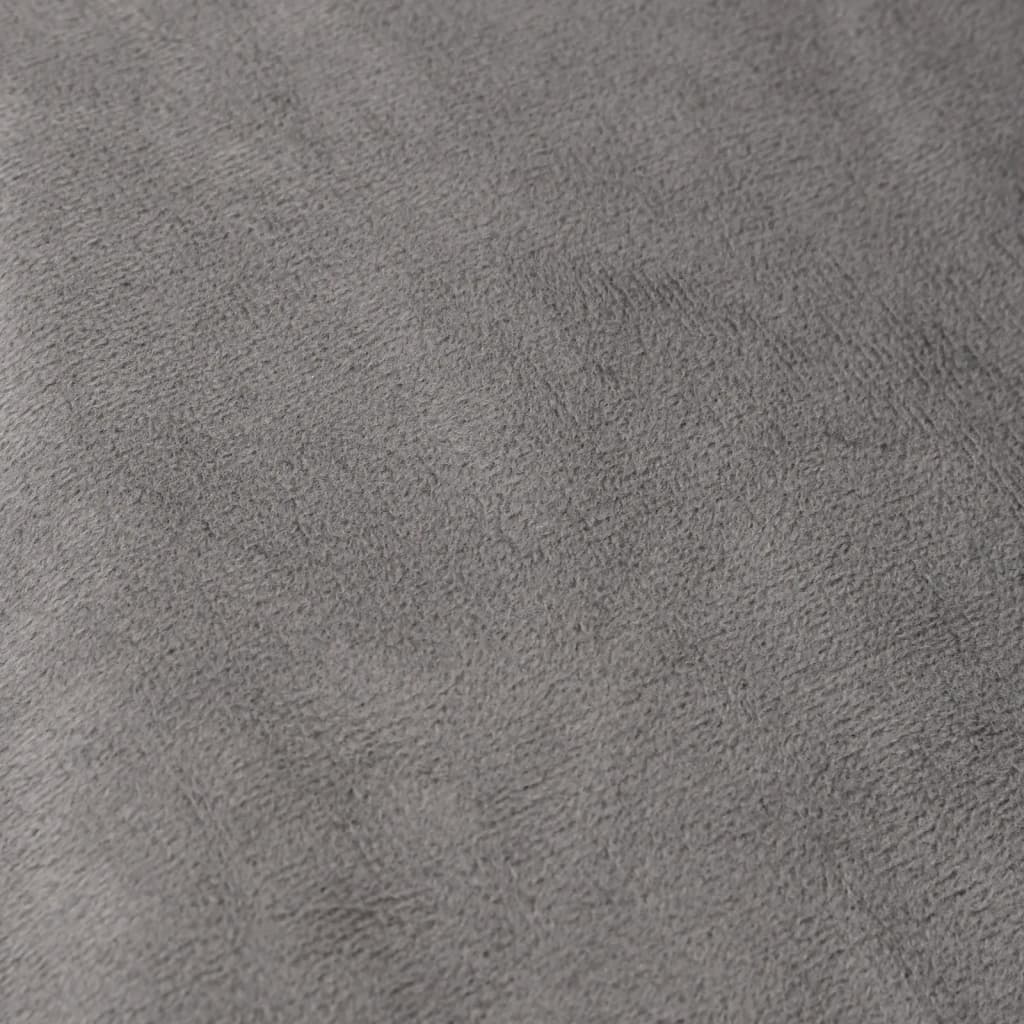 Manta pesada c/ cobertura 13 kg 200x220 cm tecido cinzento