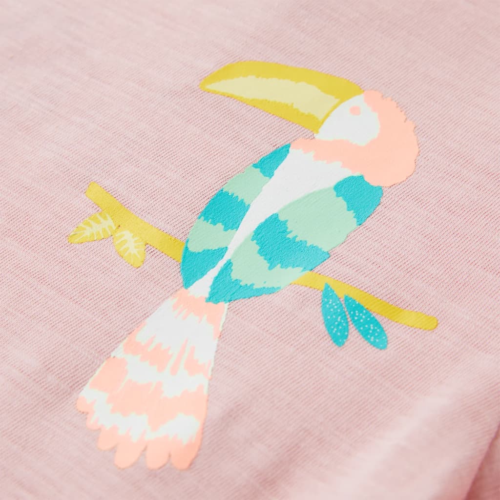 T-shirt de criança rosa-claro 116
