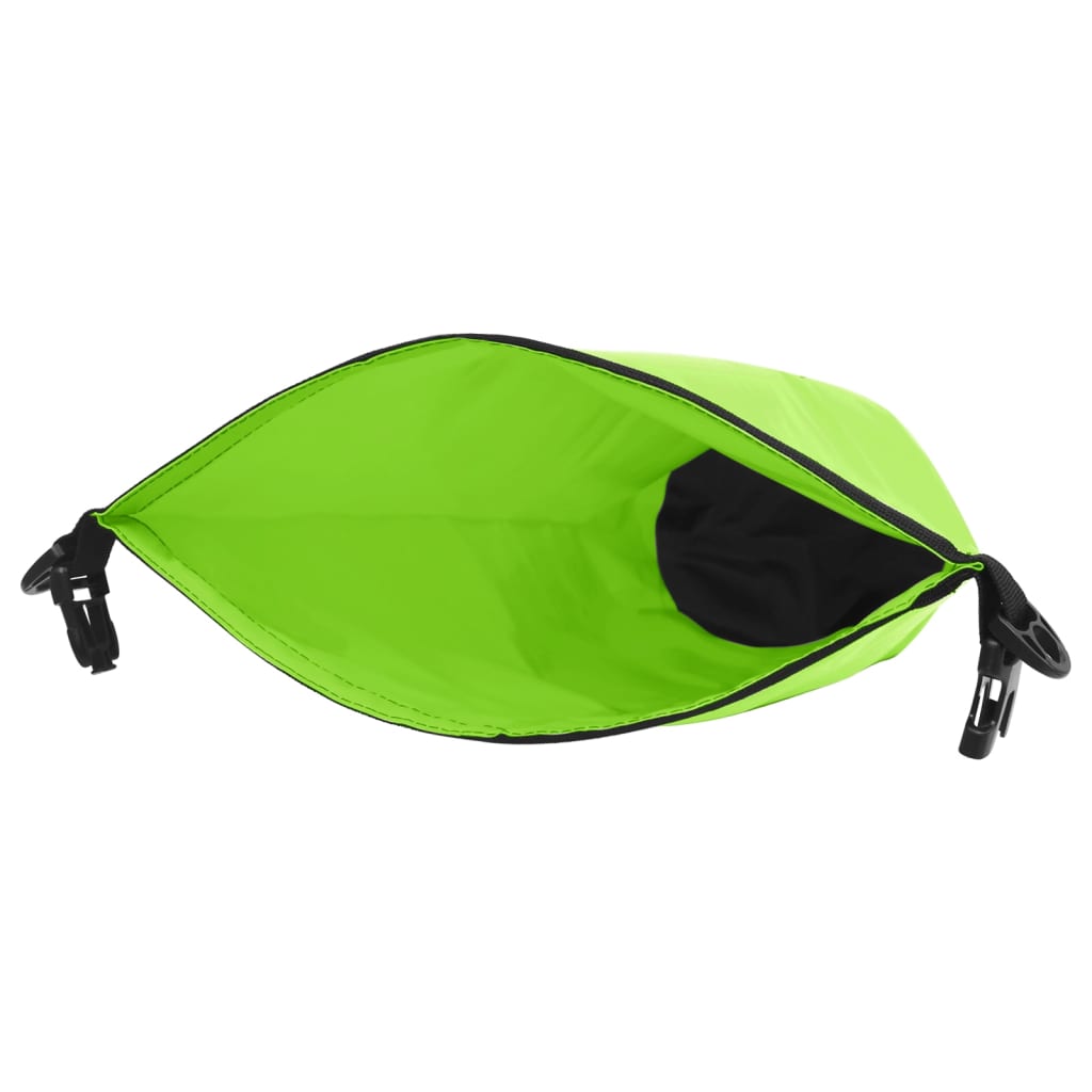 Bolsa impermeável com fecho 20 l PVC verde