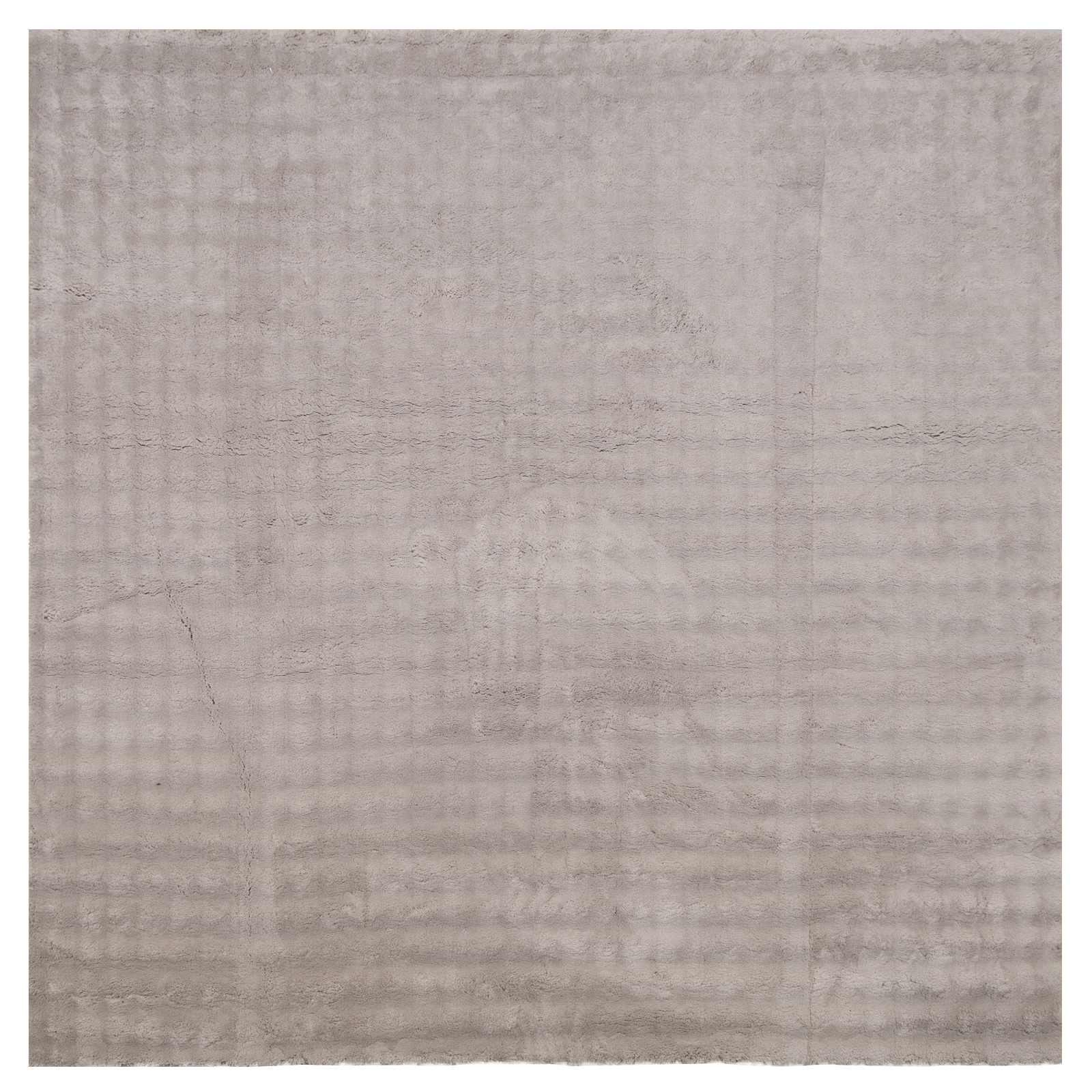 Tapetes de área quadrado sirolo areia 240 x 240 cm poliéster