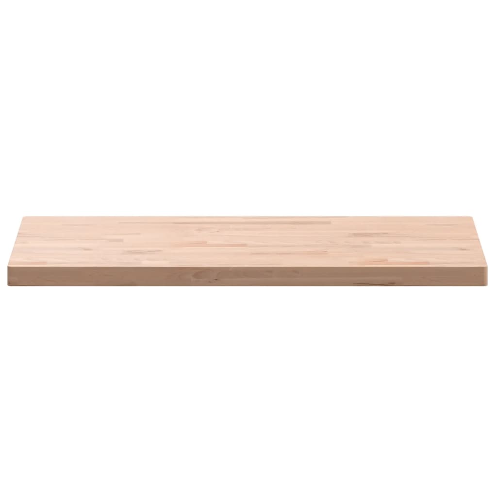 Tampo de mesa retangular 100x50x4 cm madeira de faia maciça