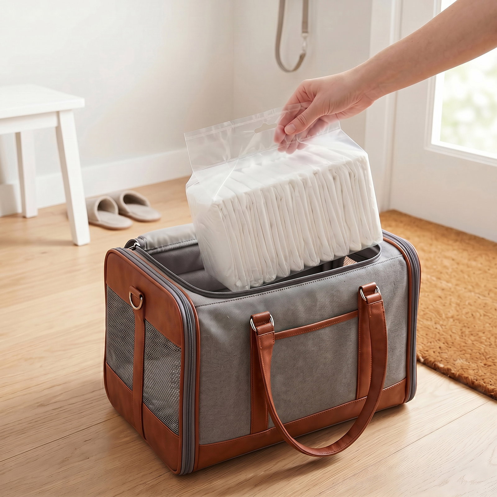 Fraldas descartáveis para cães machos 48 unidades super absorventes antifugas para cães tamanho m