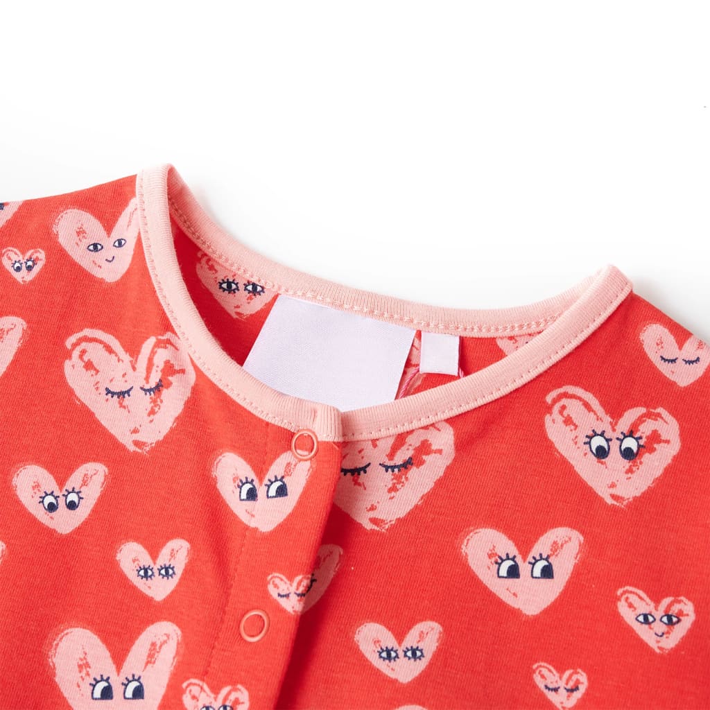 Macacão infantil vermelho 104