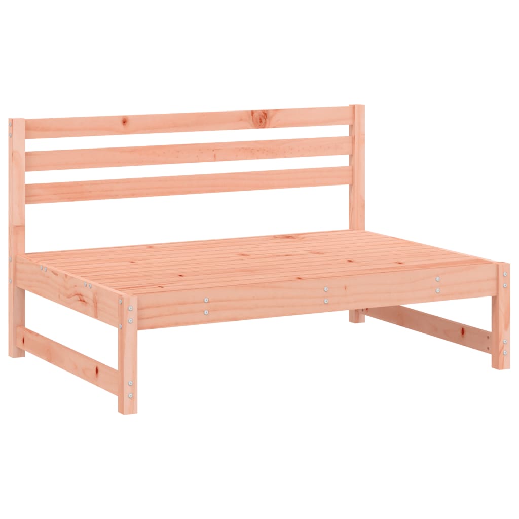 2 Pcs conjunto lounge de jardim madeira de douglas maciça
