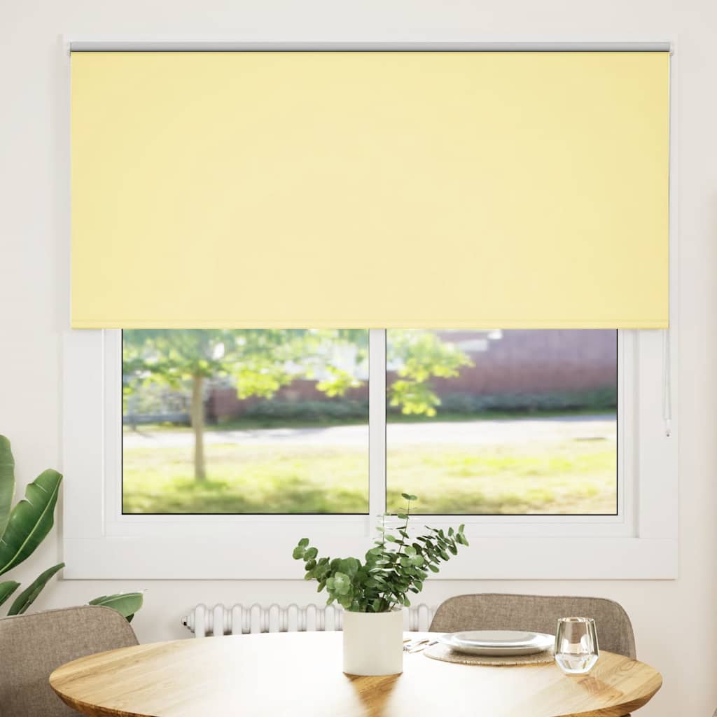 Persiana de enrolar 155x150 cm largura tecido 151,6cm poliéster