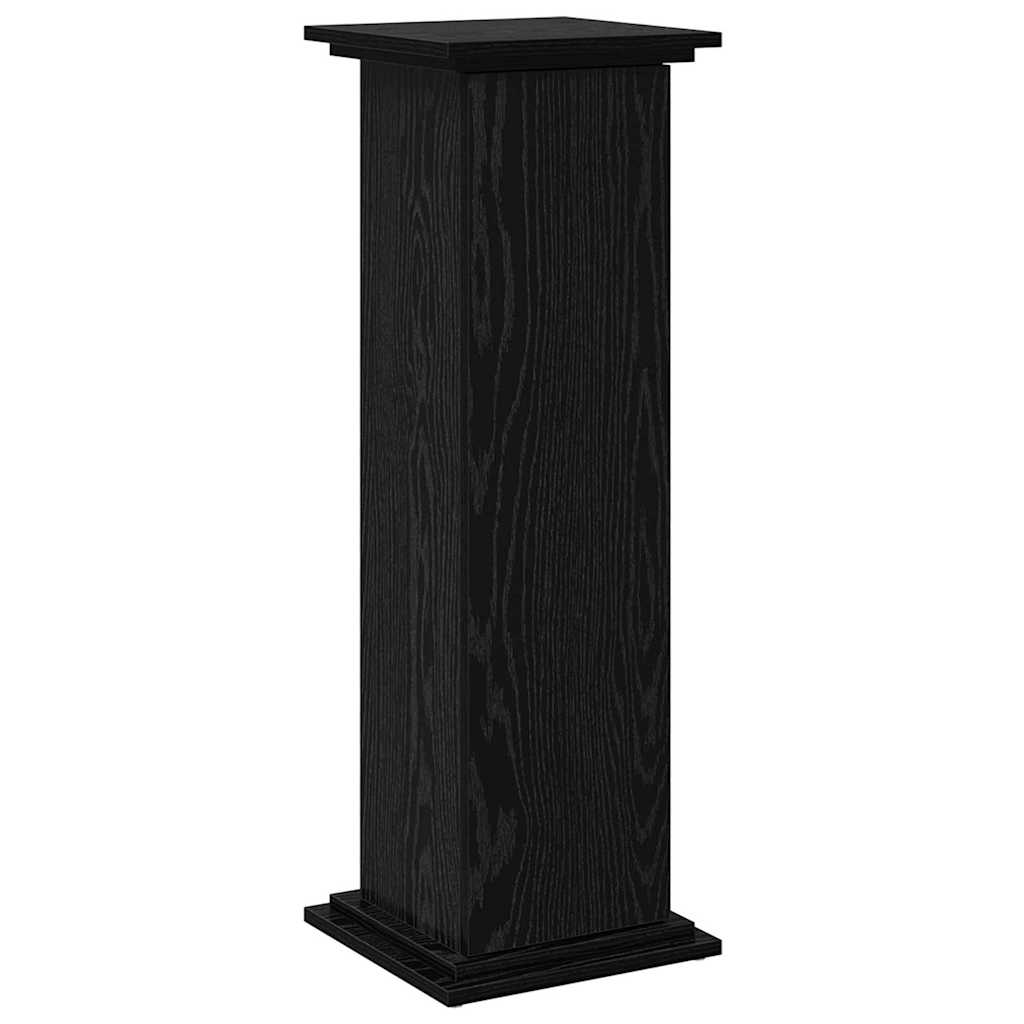 Suporte de exibição carvalho preto 31 x 30 x 90 cm
