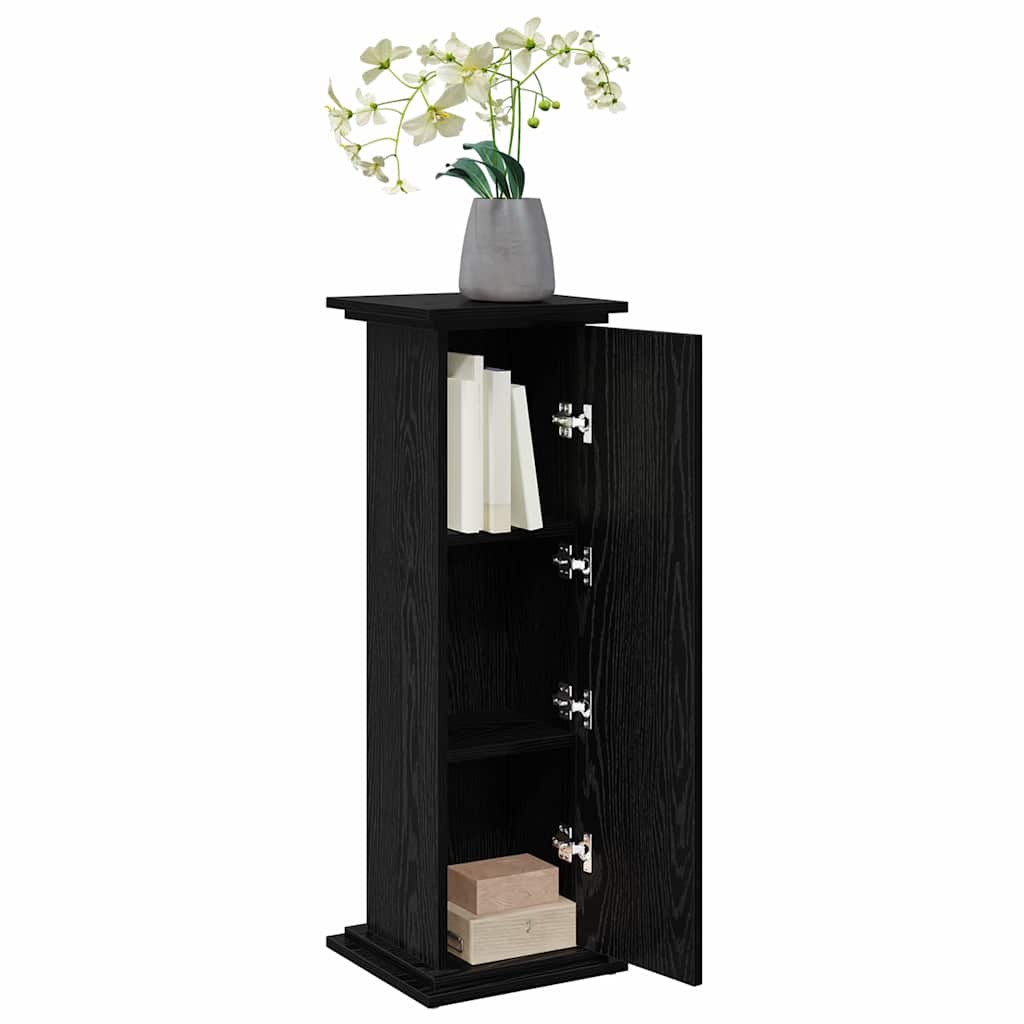 Suporte de exibição carvalho preto 31 x 30 x 90 cm