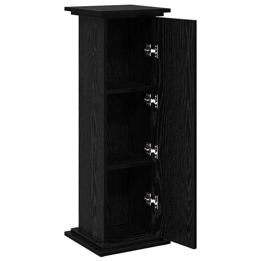 Suporte de exibição carvalho preto 31 x 30 x 90 cm