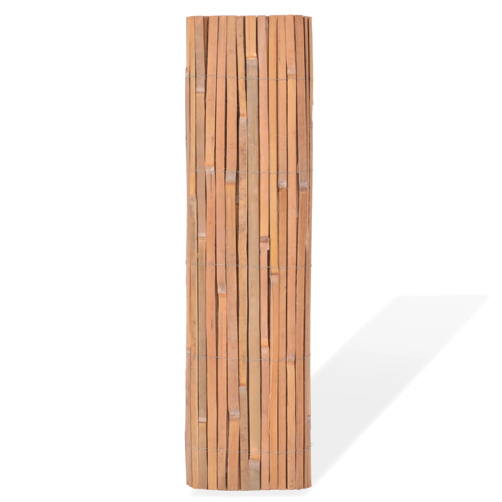 Cercas em bambu 2 pcs 100x400 cm