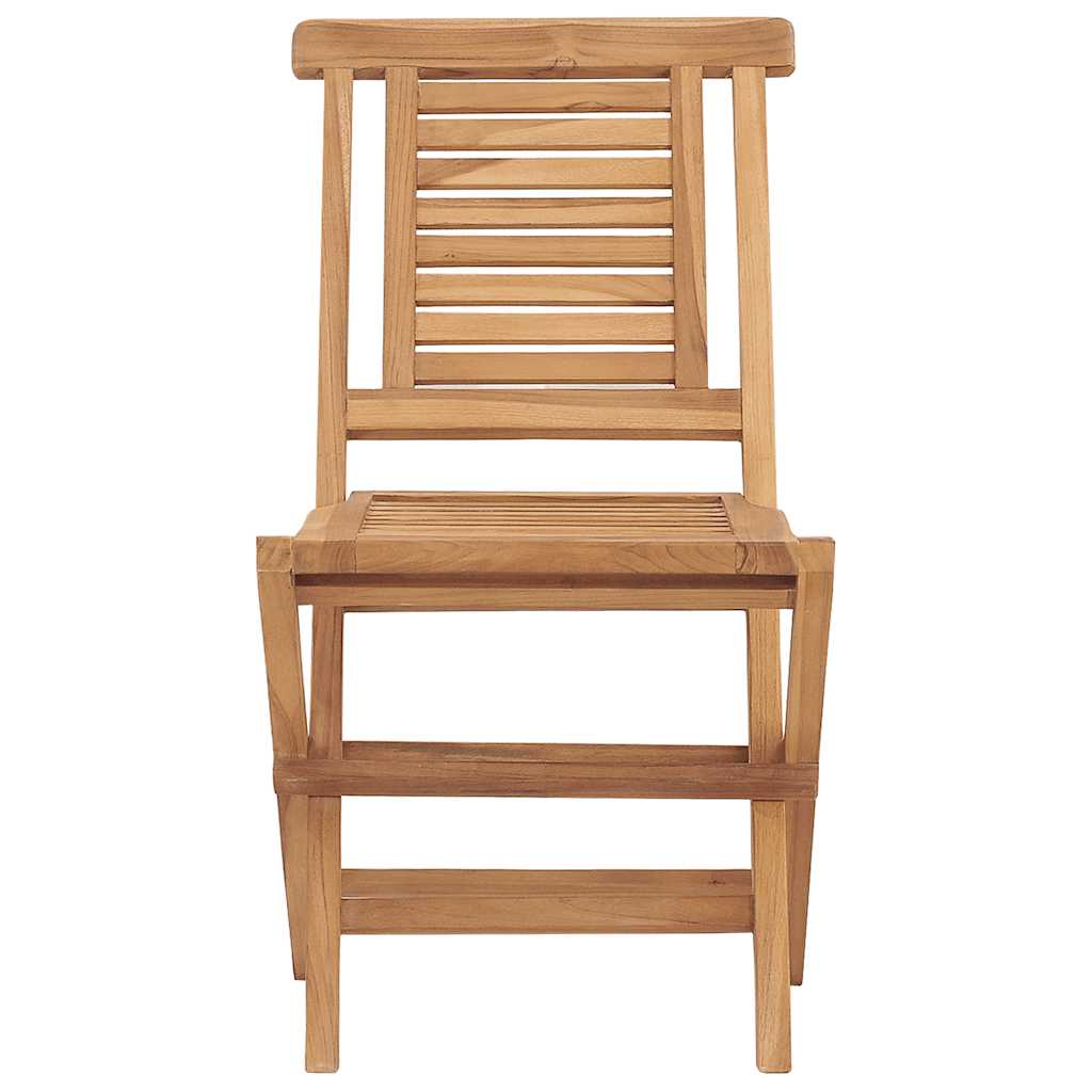 Cadeiras de jardim dobráveis 2 pcs 47x63x90 cm teca maciça