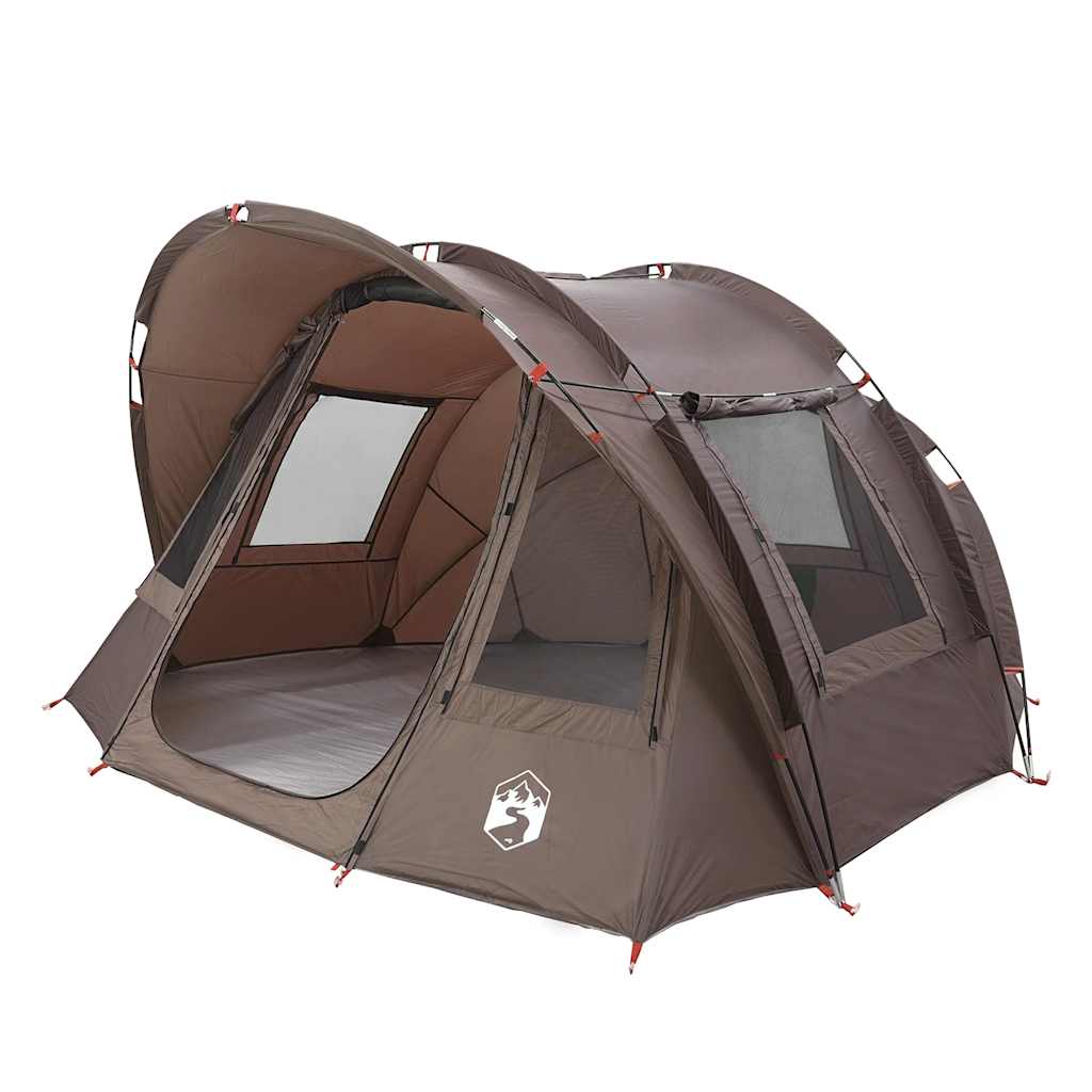 Tenda de pesca para 2 pessoas impermeável castanho
