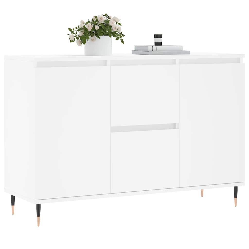 Aparador 101,5x35x70 cm derivados de madeira branco