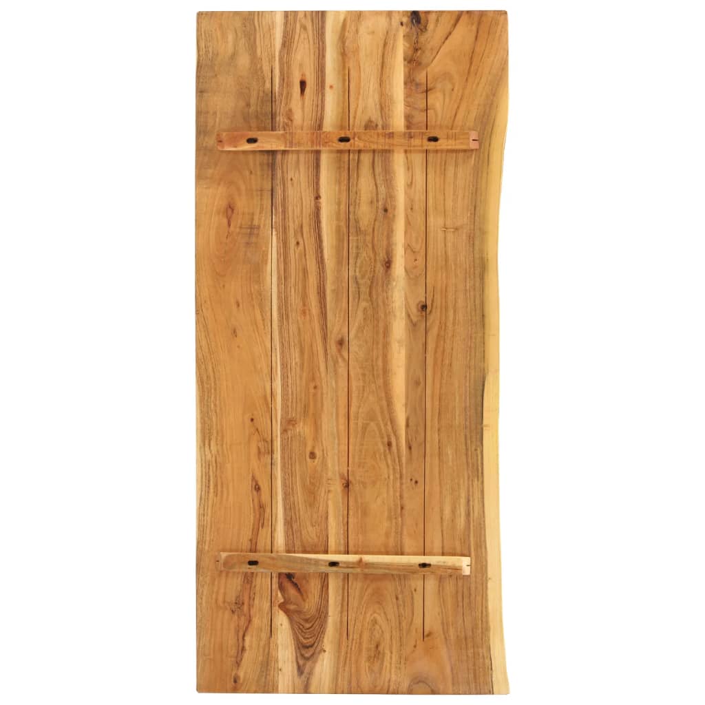Tampo p/ móvel toucador wc 140x52x3,8 cm madeira acácia maciça