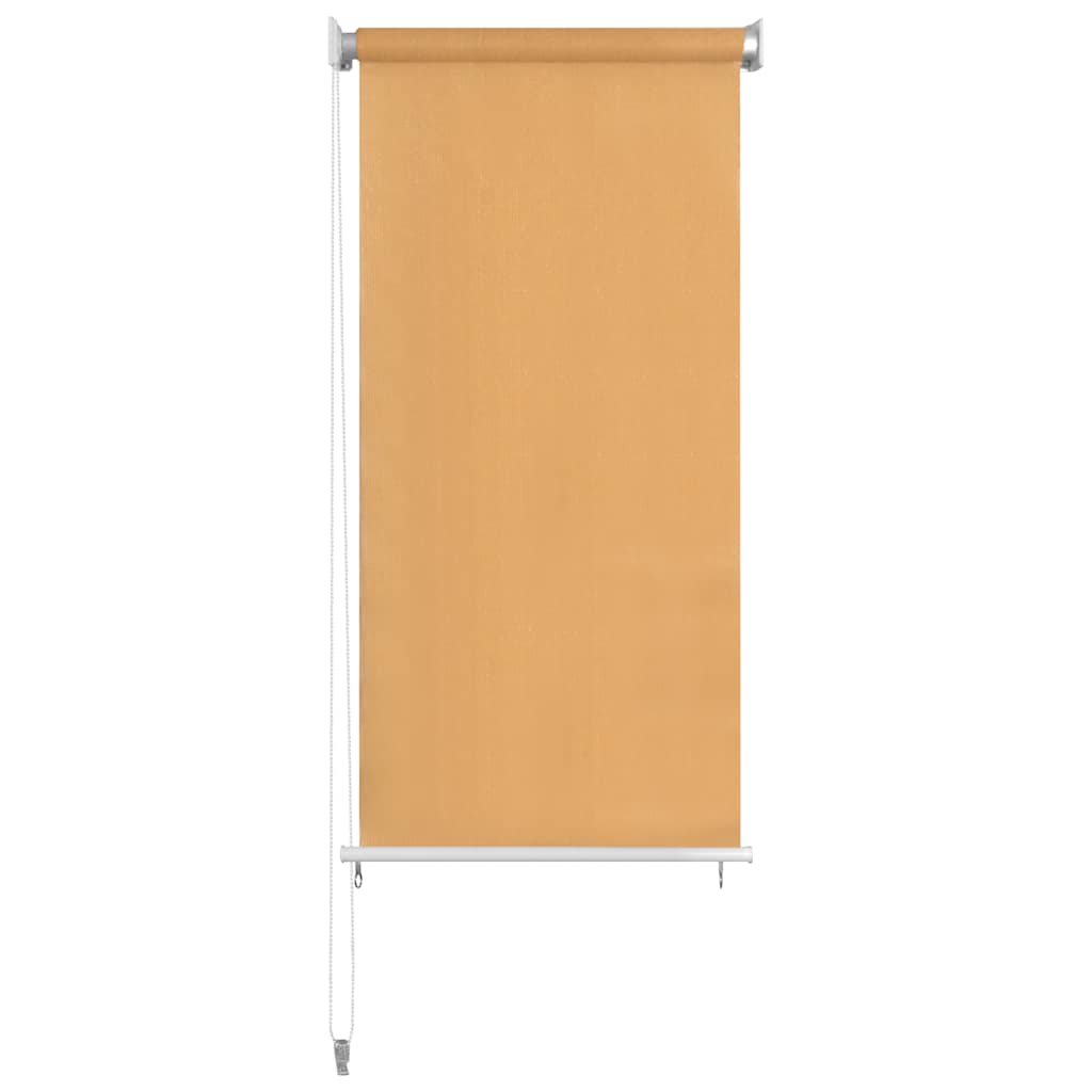 Estore de rolo para exterior 65 (l) x 230 (a) cm bege