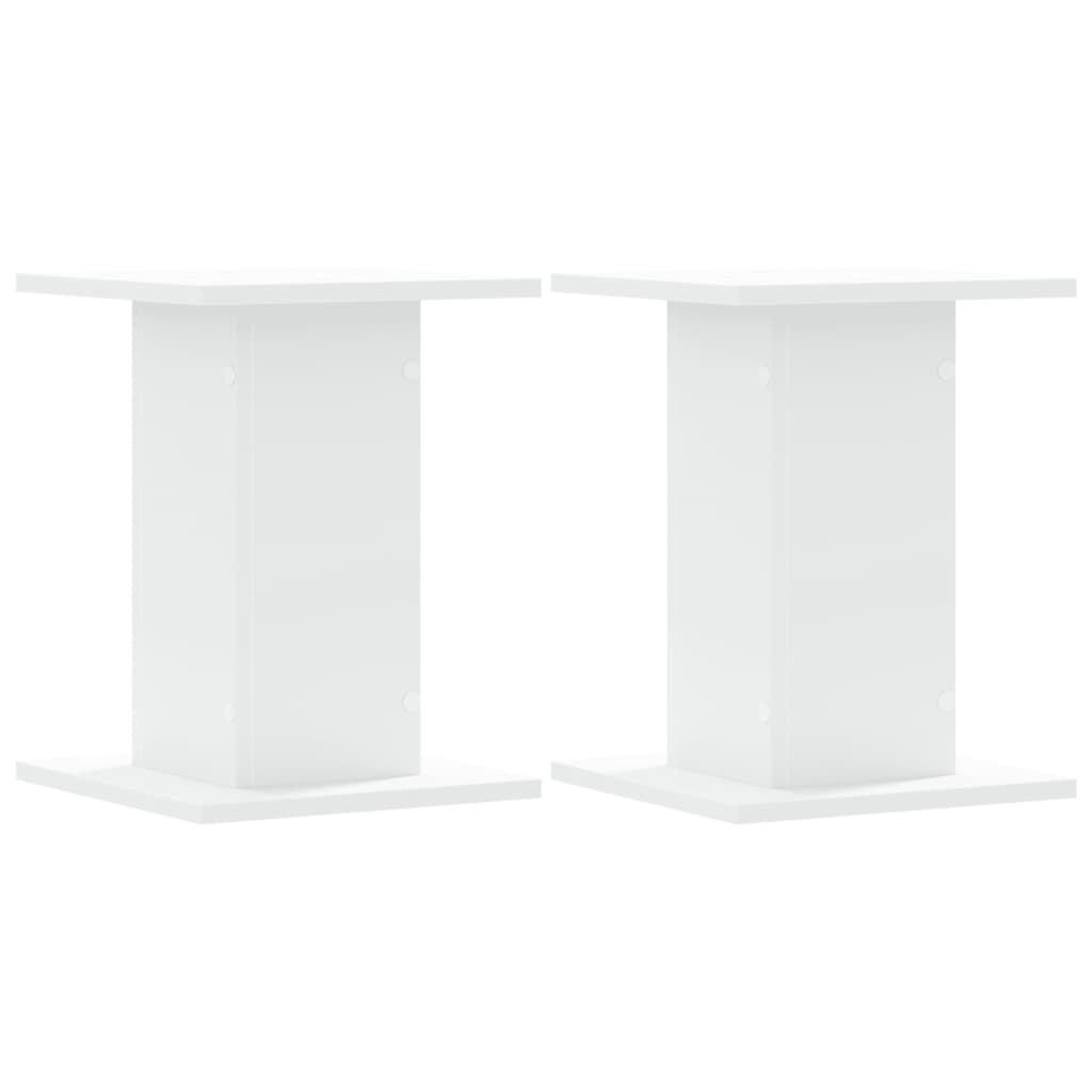 Suportes p/ plantas 2 pcs 30x30x40 cm derivados madeira branco