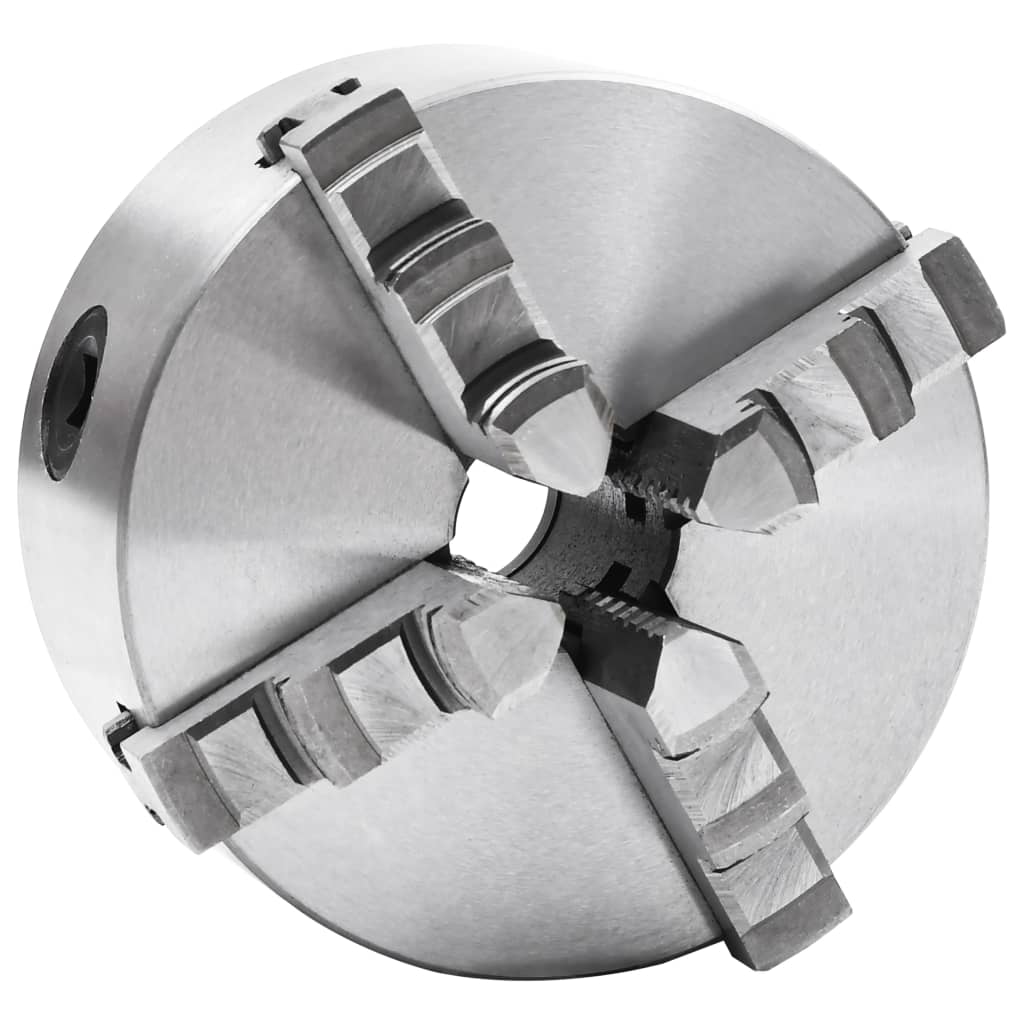 Bucha de torno autocentrante com 4 grampos 125 mm aço k12 125