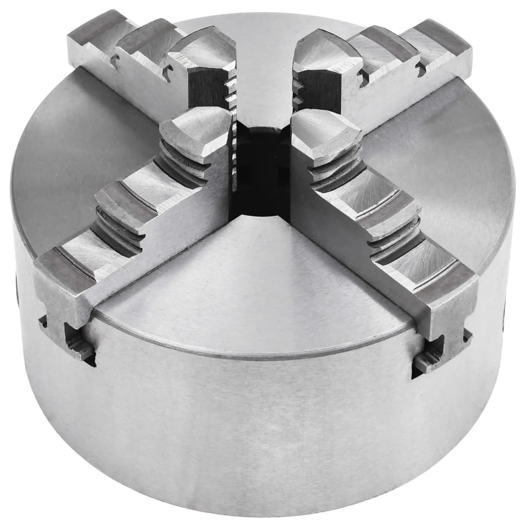 Bucha de torno autocentrante com 4 grampos 125 mm aço k12 125