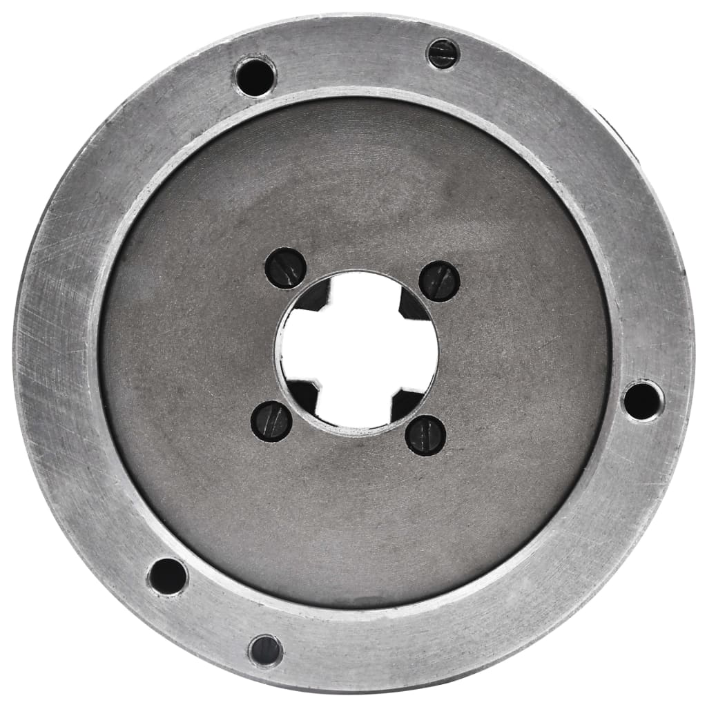 Bucha de torno autocentrante com 4 grampos 125 mm aço k12 125