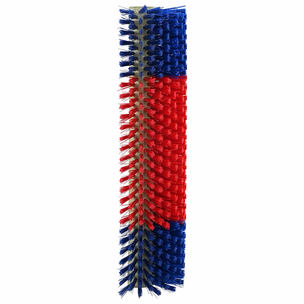 Escovas para gado vermelho e azul 50 x 17 x 9 cm plástico e aço