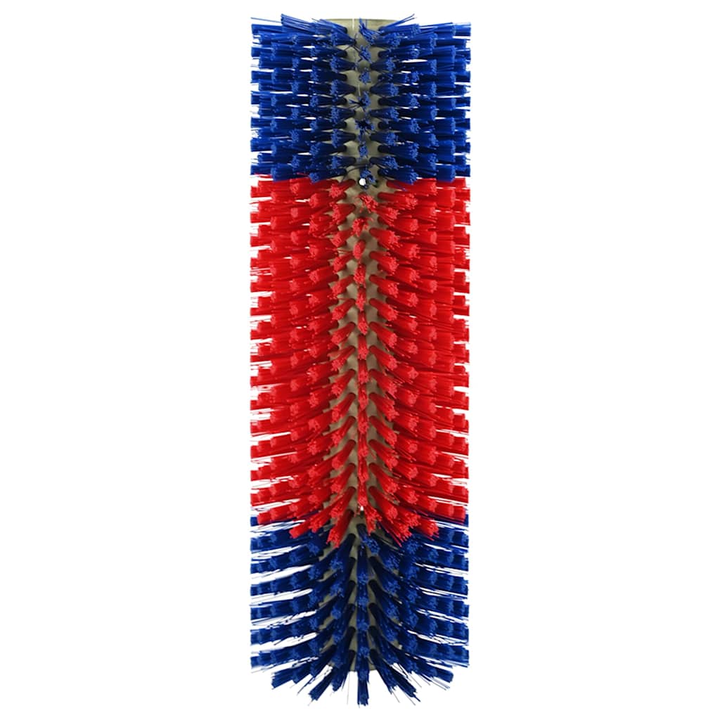 Escovas para gado vermelho e azul 50 x 17 x 9 cm plástico e aço